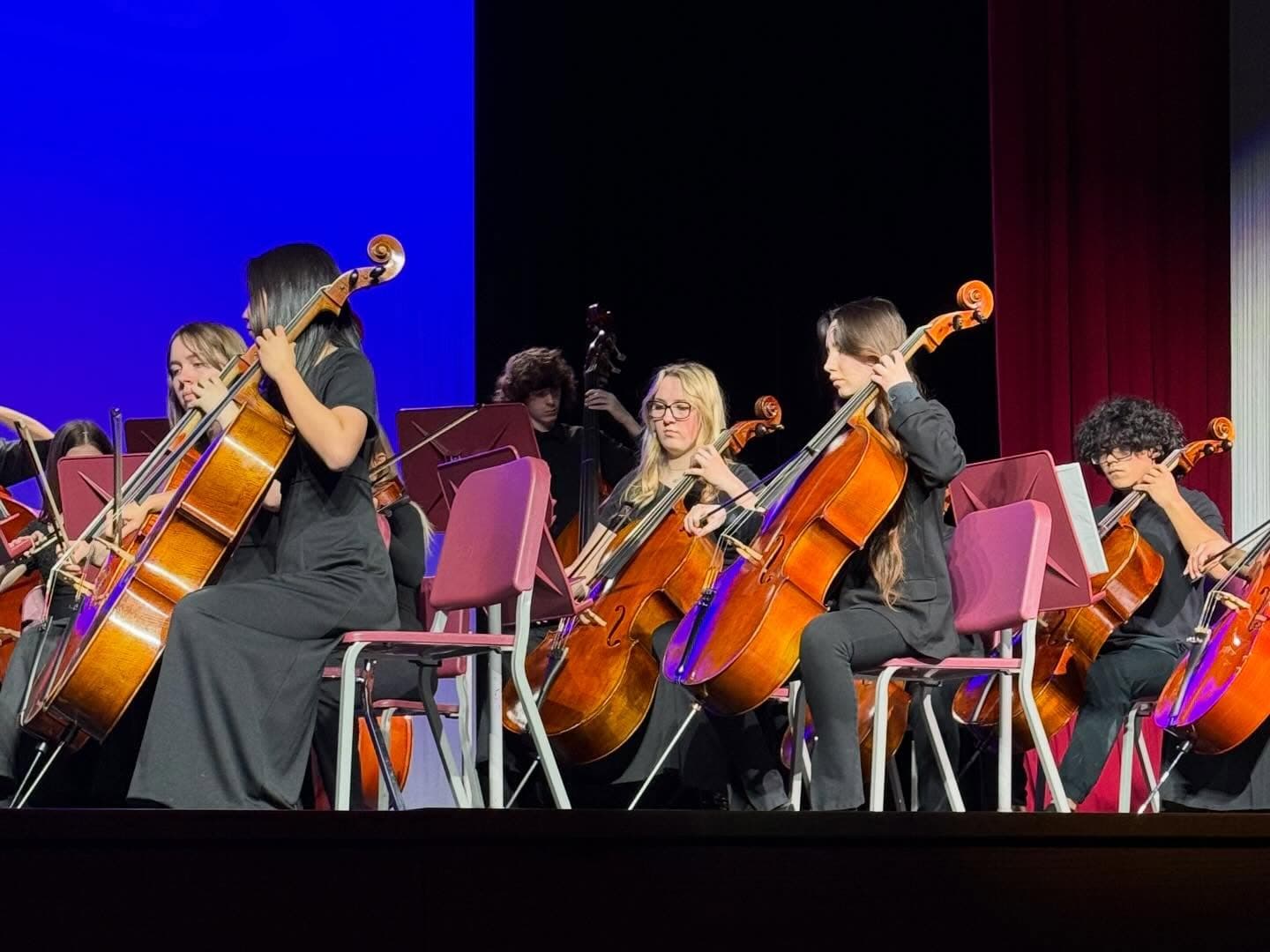 Munster orchestra students