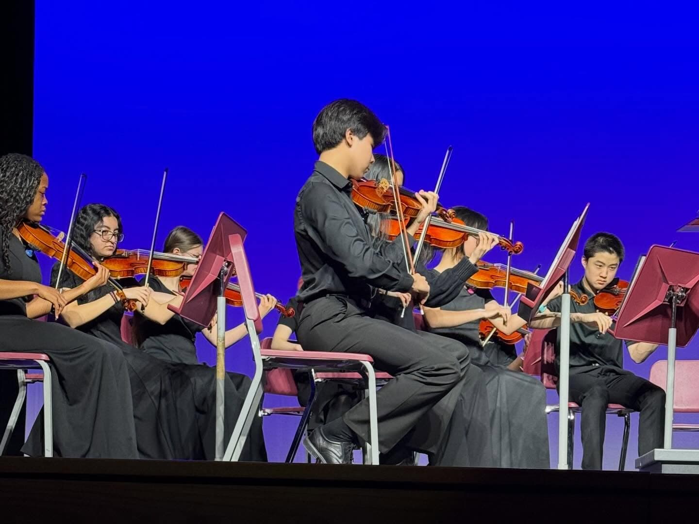 Munster orchestra students